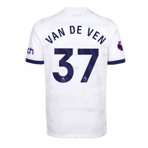 Fotbalové Dres Tottenham Hotspur Micky van de Ven #37 Domácí 2023-24 Krátký Rukáv